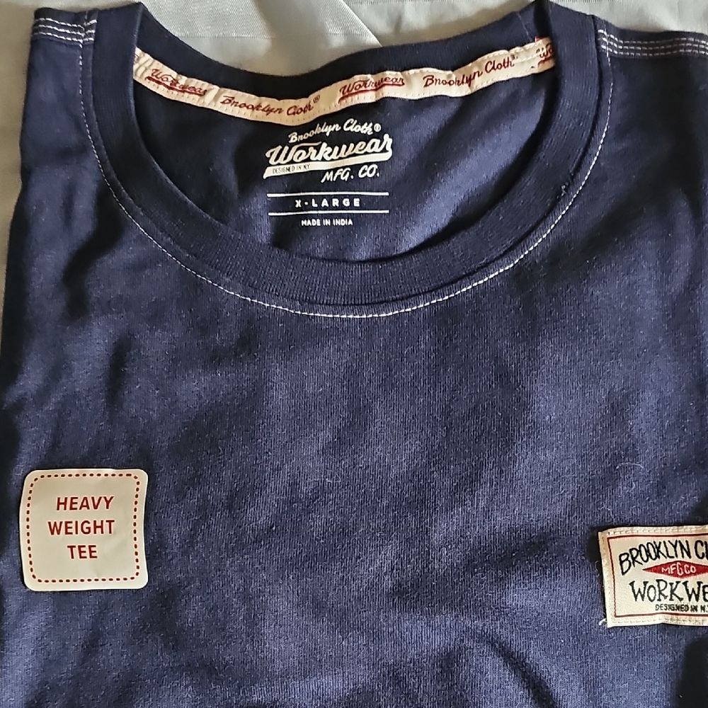 Brooklyn Cloth Dark Blue Workwear Tee